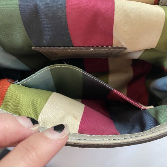 Coach Limited Edition Blue/ Pink/ Gray Mini Willis Legacy 21741 Crossbody Bag - Picture 16 of 16